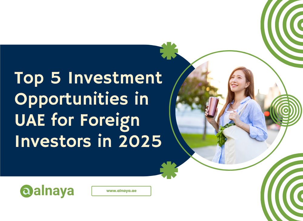 Top 5 Investment Opportunities in UAE for Foreign Investors in 2025